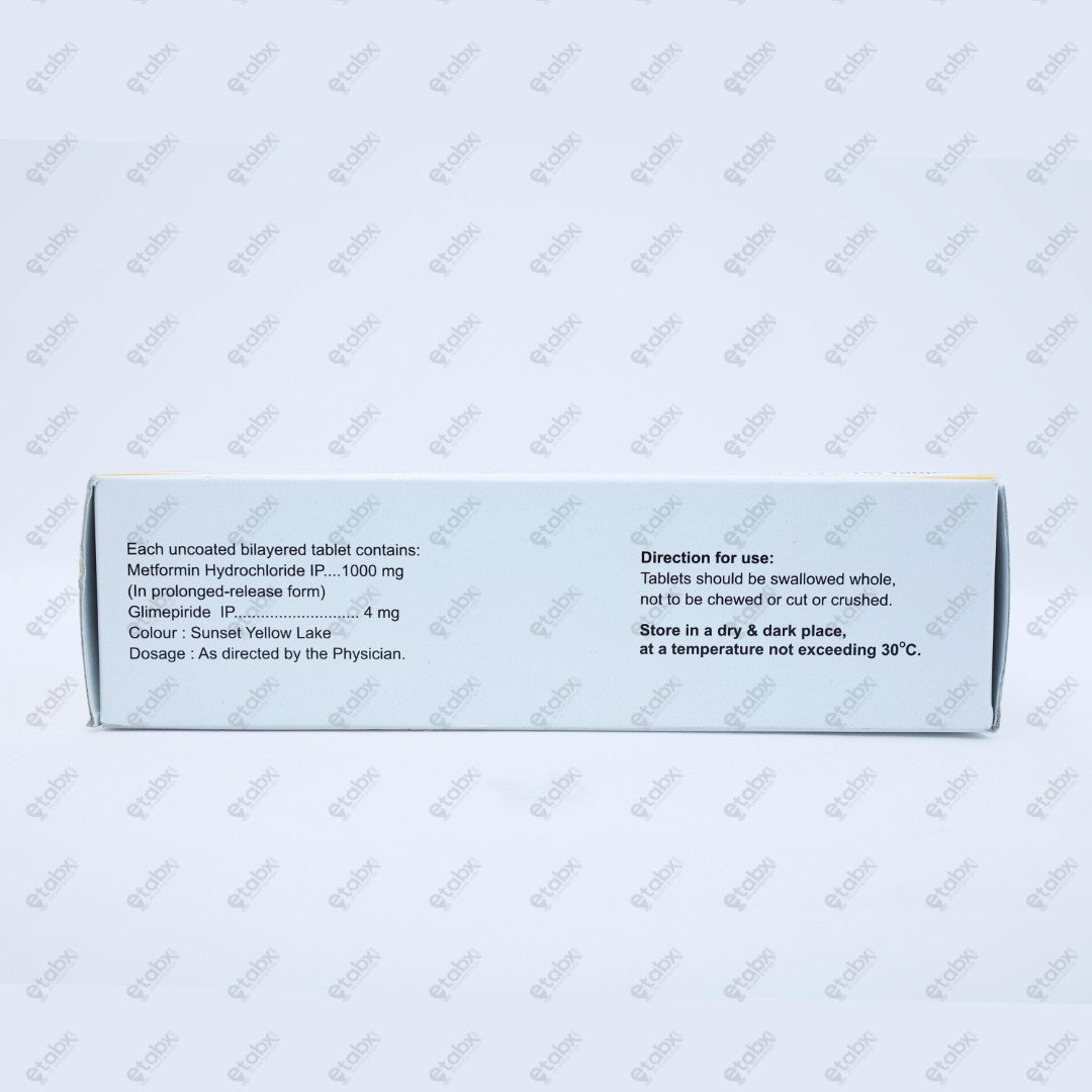 Diapride M4 Forte Tablets 15's