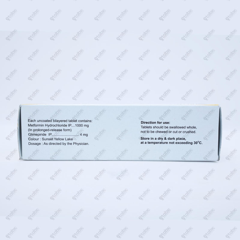 Diapride M4 Forte Tablets 15's