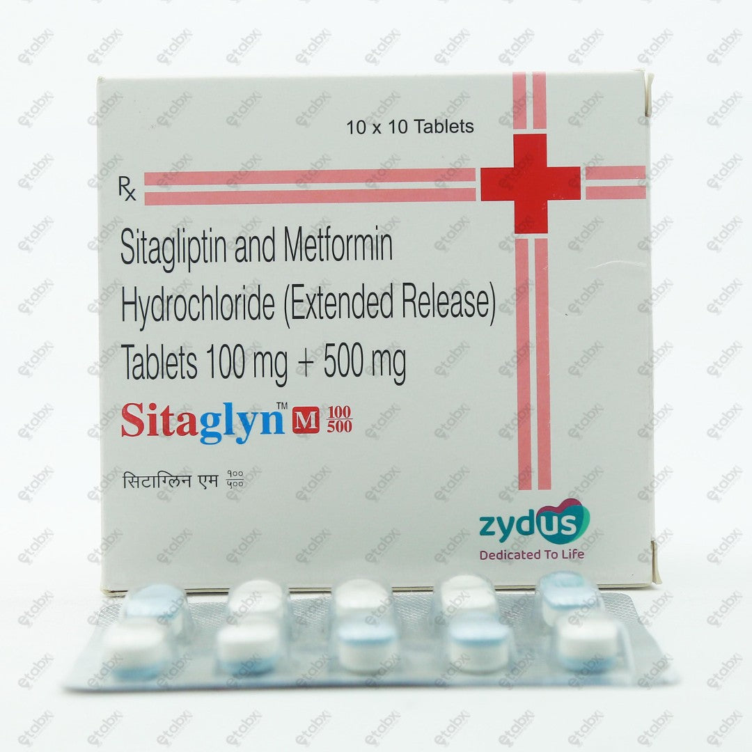 Sitaglyn M 100/500 Tablet 10's