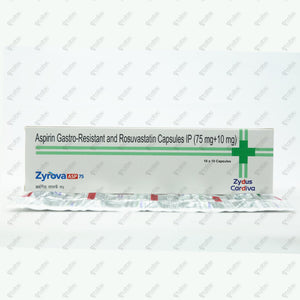 Zyrova ASP 75 Capsules 10's