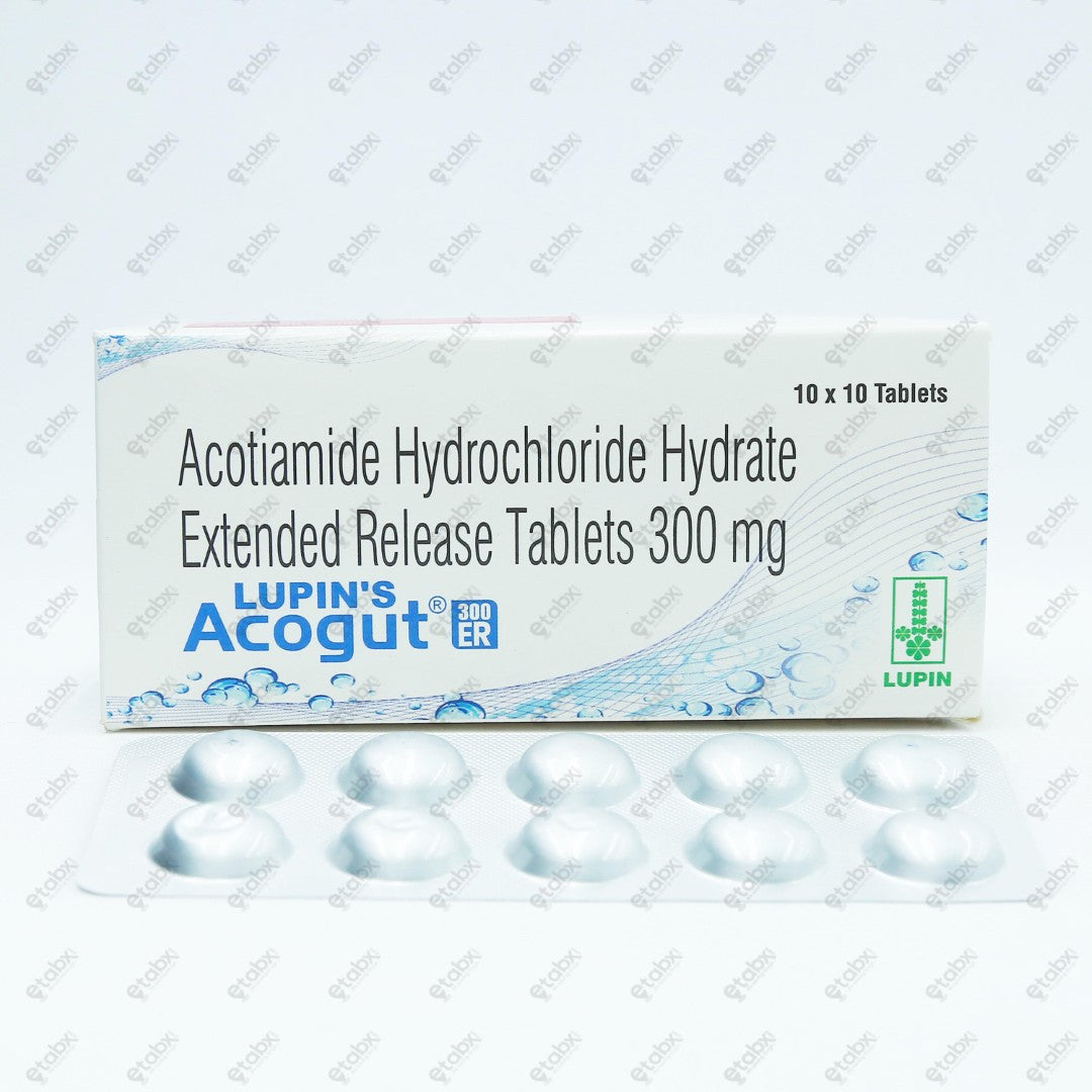 Acogut ER 300mg Tablets 10's