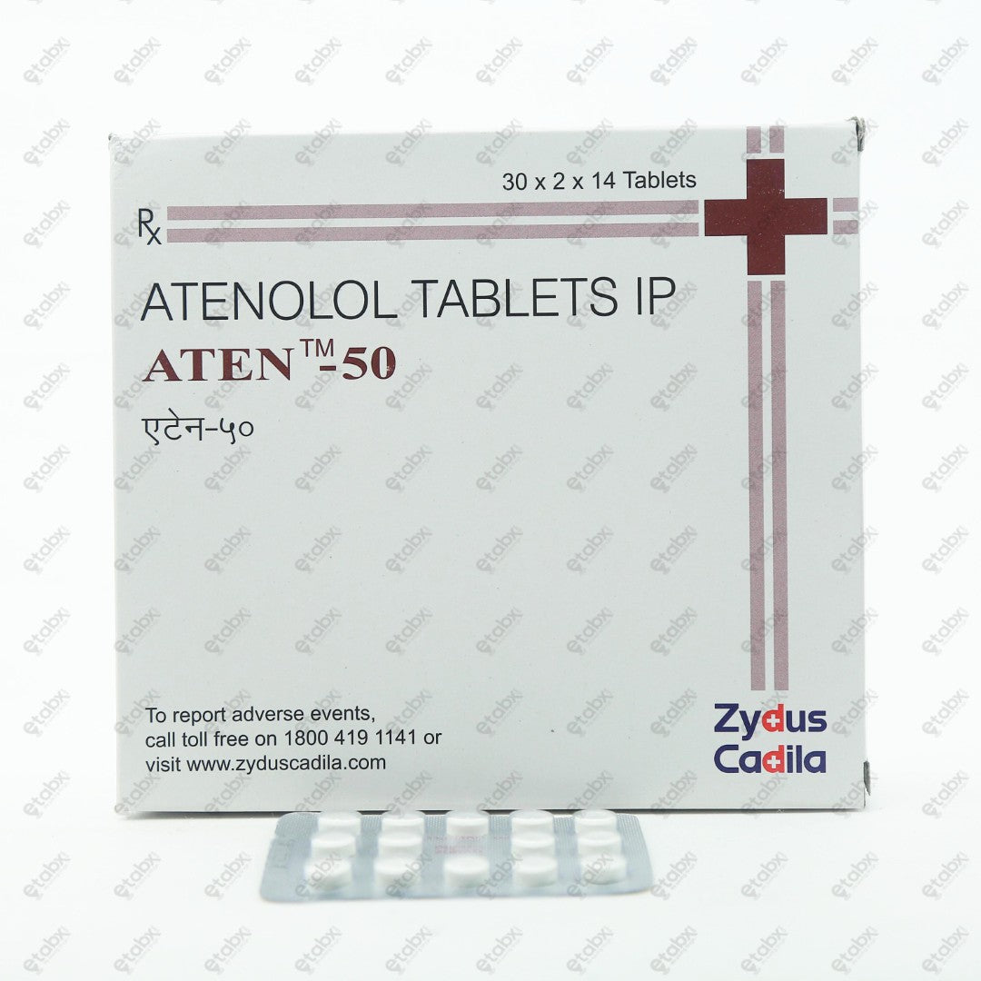 Aten-50 Tablet 14's