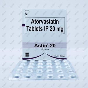 Astin 20mg Tablets 30's