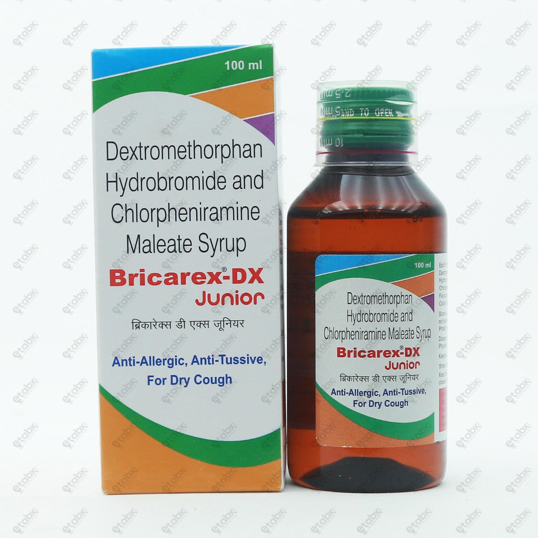 Bricarex DX Junior Syrup 100ml