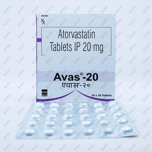 AVAS 20MG Tablet 30's