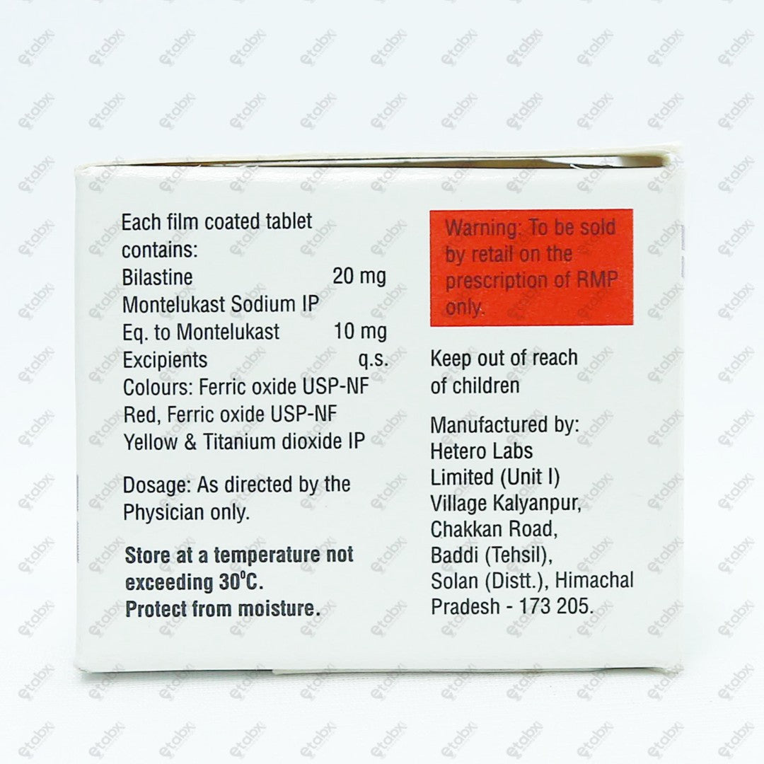 Bilagra M Tablet 10's