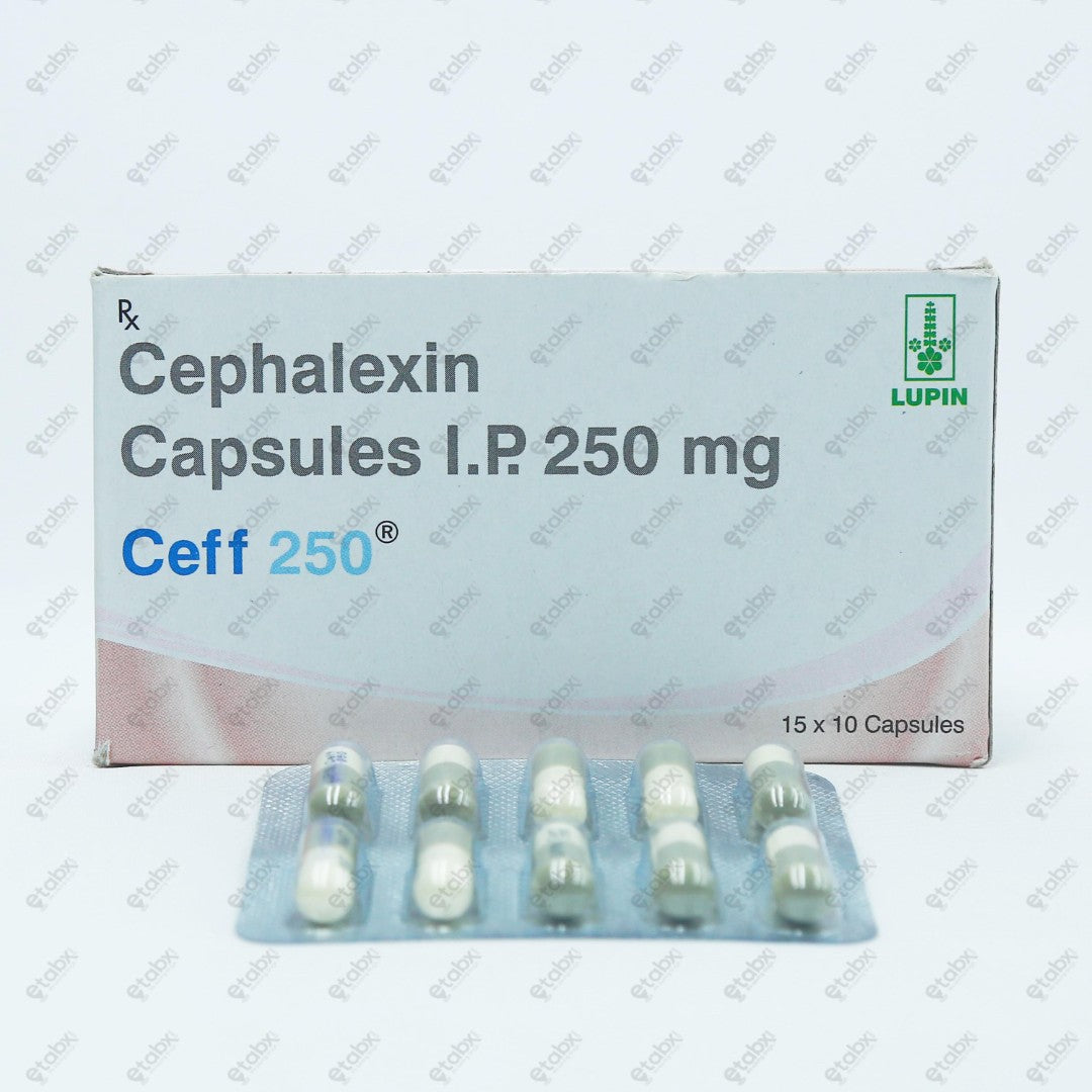 CEFF 250mg Capsule 10's
