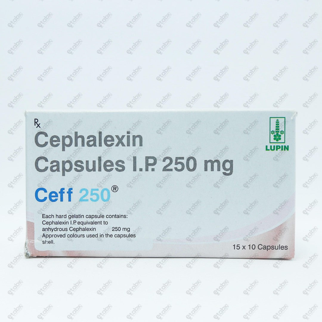 CEFF 250mg Capsule 10's