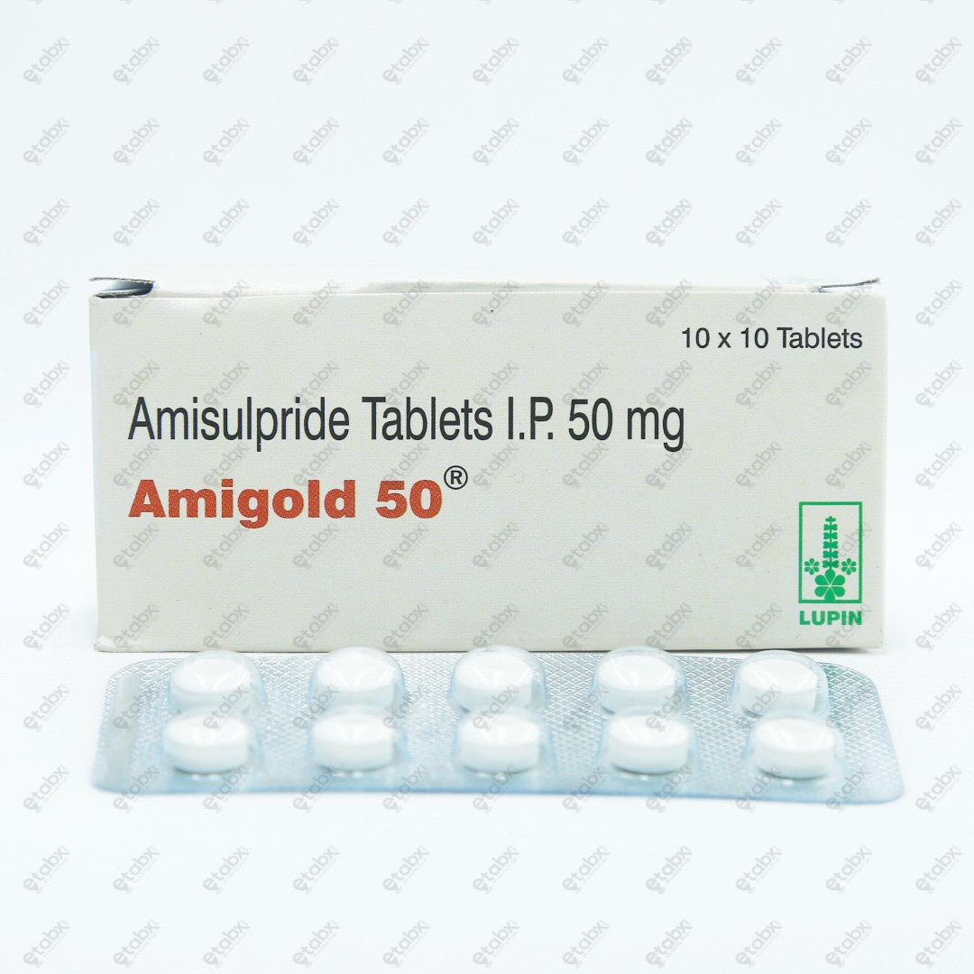 Amigold 50mg Tablet 10's