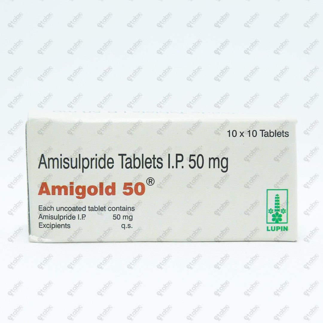 Amigold 50mg Tablet 10's