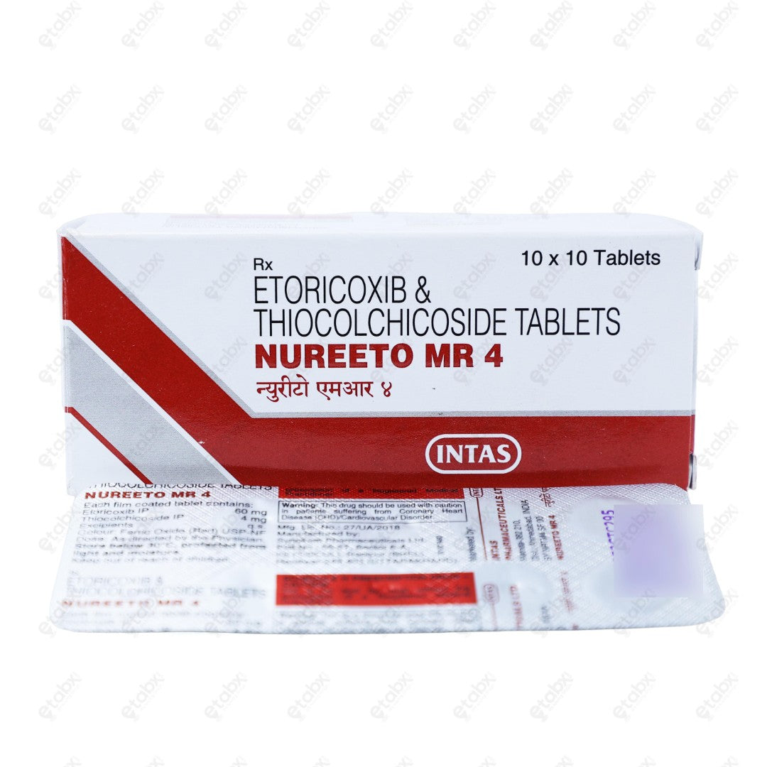 Nureeto MR 4 Tablets 10'S