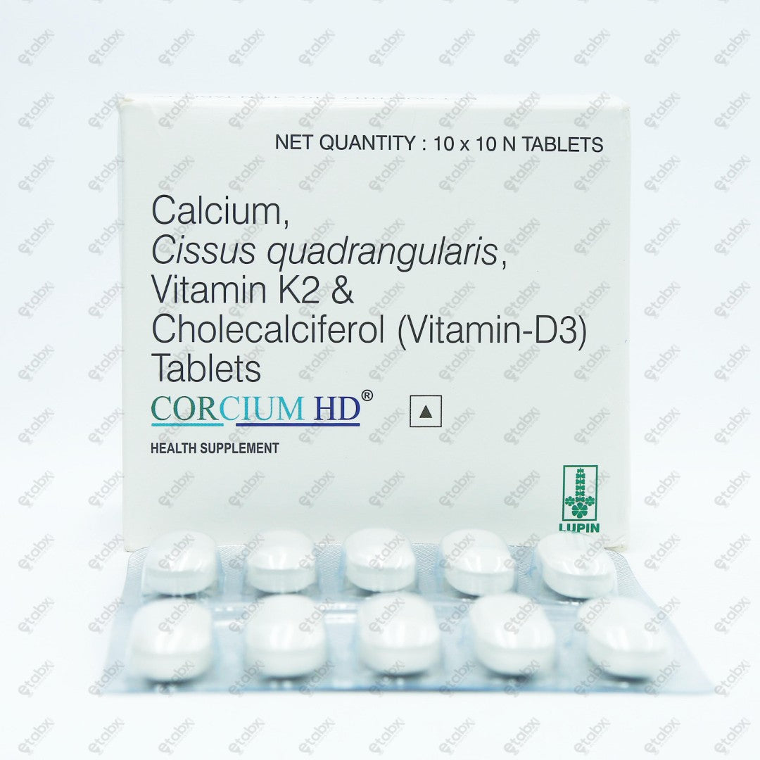 Corcium HD Tablet 10's
