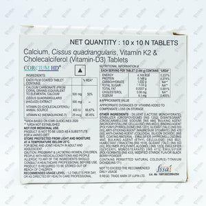 Corcium HD Tablet 10's