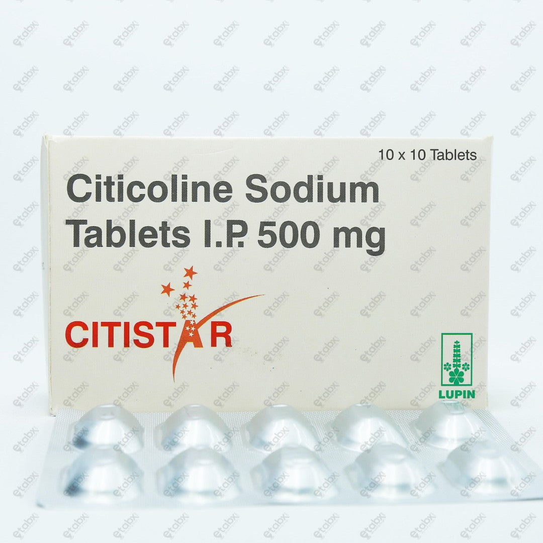 Citistar 500mg Tablet 10's