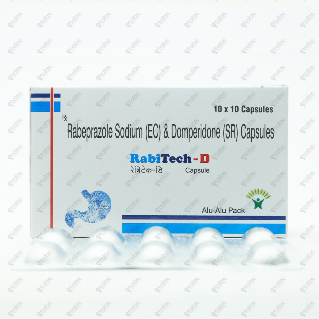 Rabitech D Capsules 10's