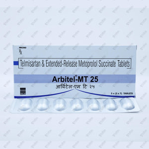 ARBITEL MT 25mg Tablet 7's