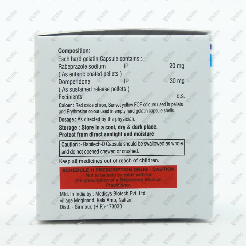 Rabitech D Capsules 10's