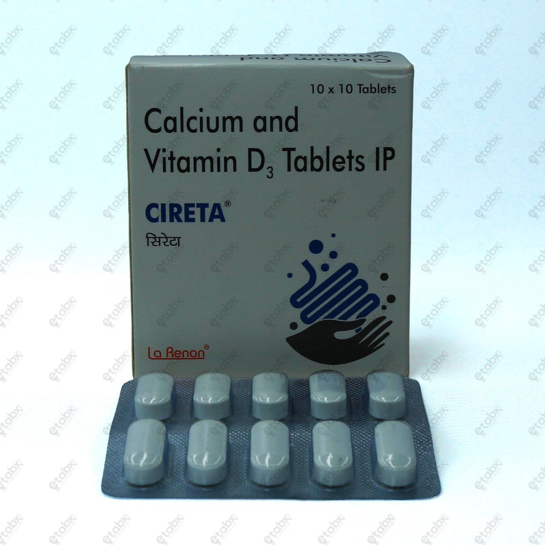 Cireta Tablet 10's