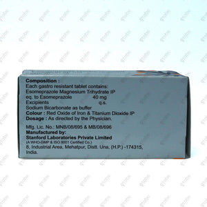 Esogress 40mg Tablets 10's