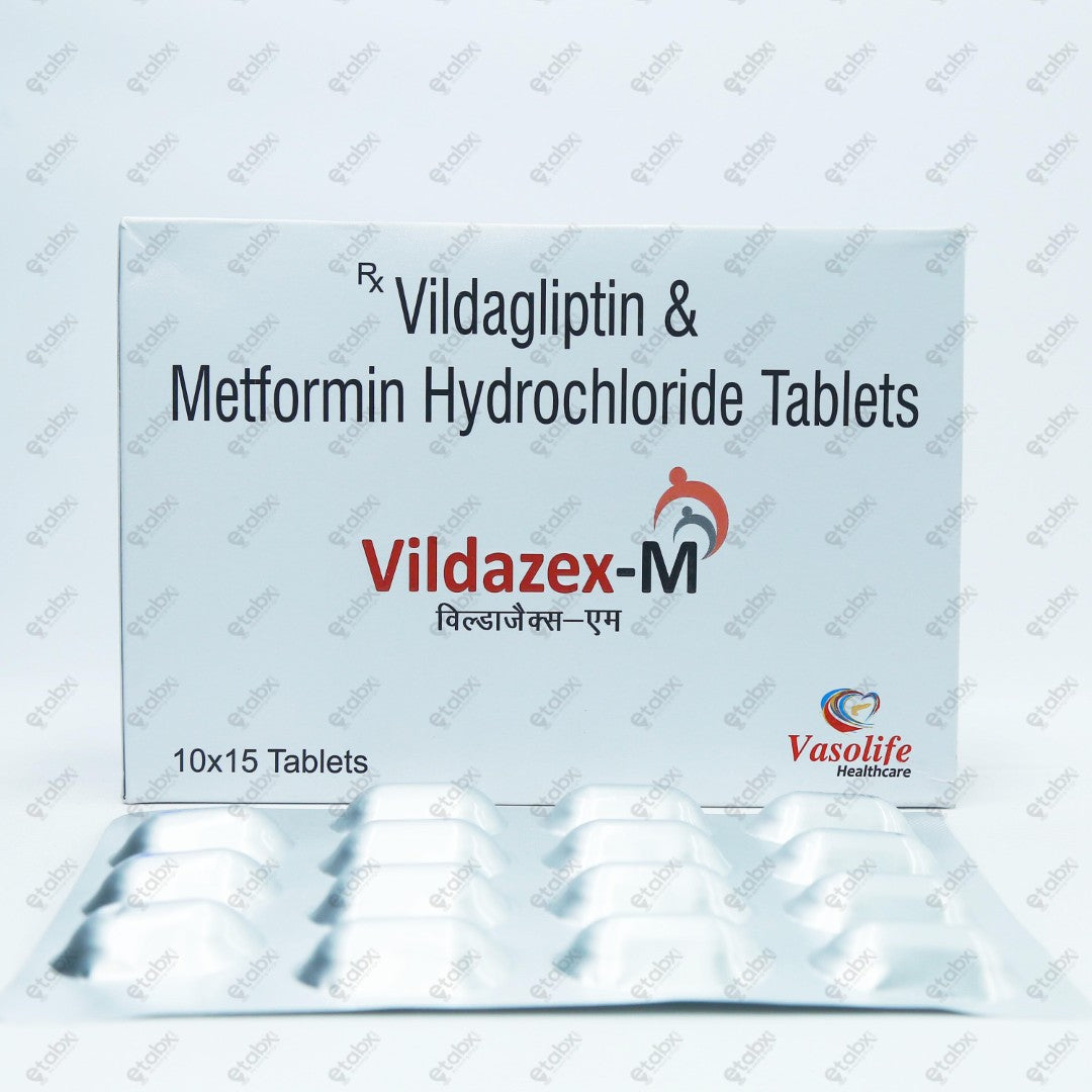 Vildazex M Tablet 15's