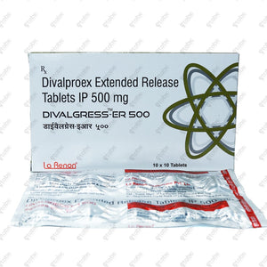 Divalgress ER 500 Tablets 10's