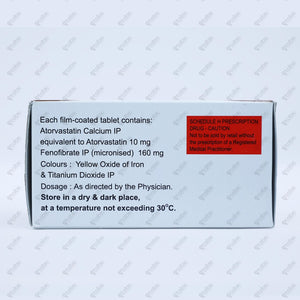 Fibrovas 160 Tablet 10's