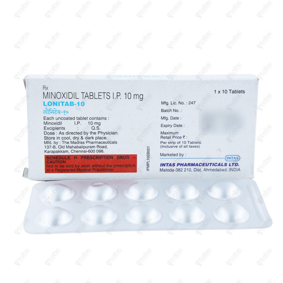 LONITAB 10MG Tablets 10's