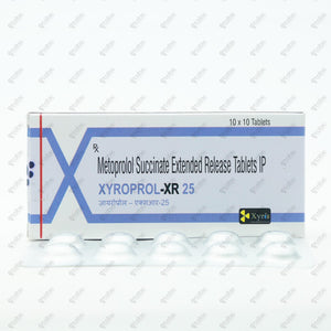 Xyroprol XR 25 Tablet 10's