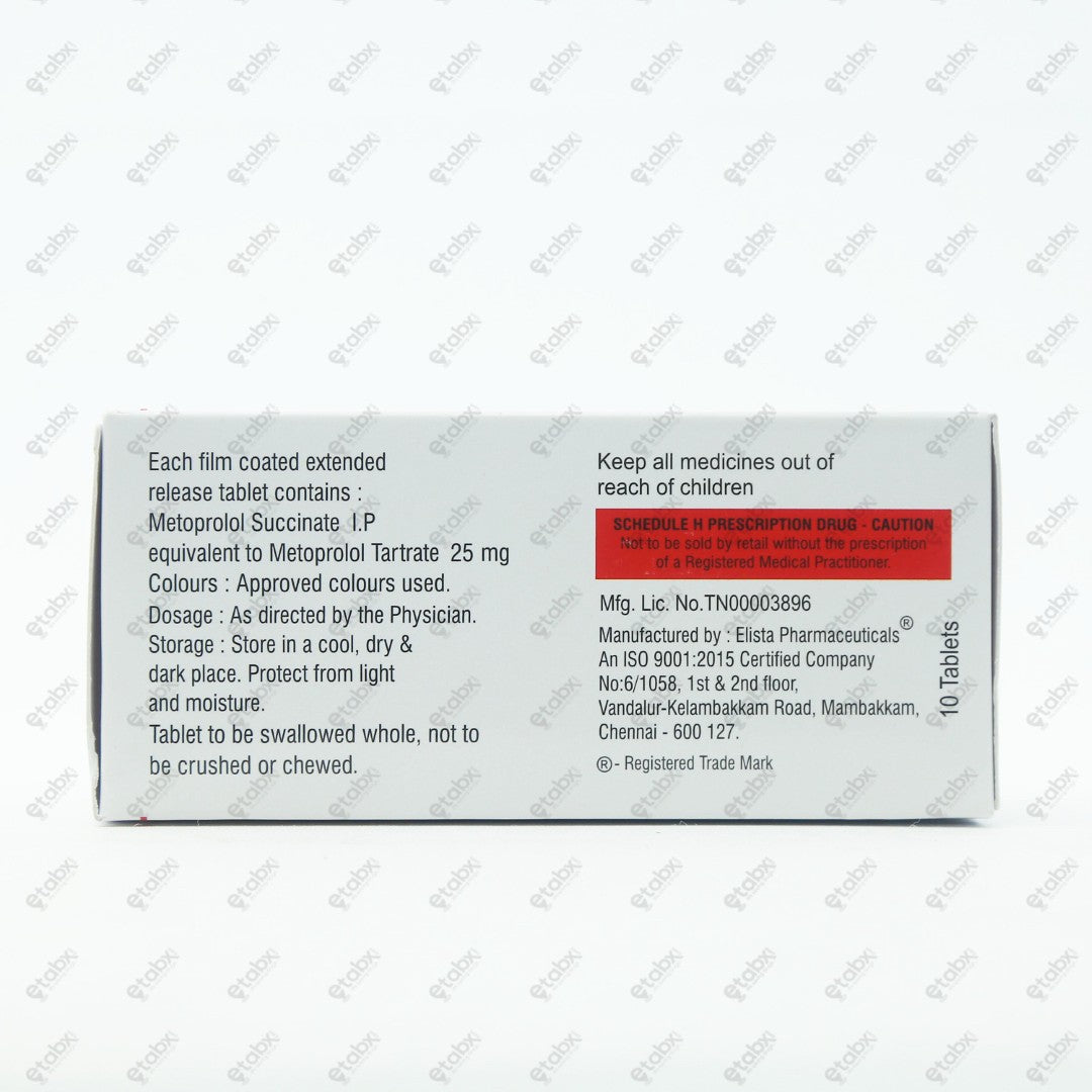 Xyroprol XR 25 Tablet 10's