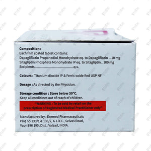 Dapahenz S 10/100 Tablet 10's