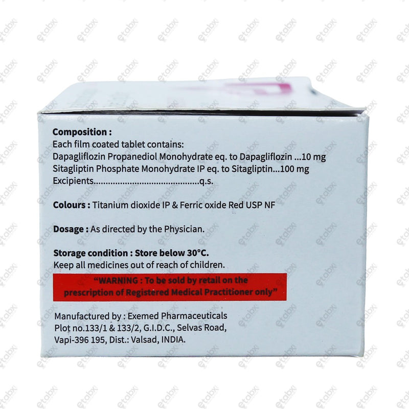 Dapahenz S 10/100 Tablet 10's