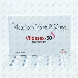 Vildazex 50mg Tablet 14's