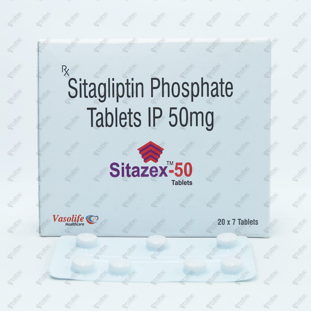 Sitazex 50 Tablet 7's