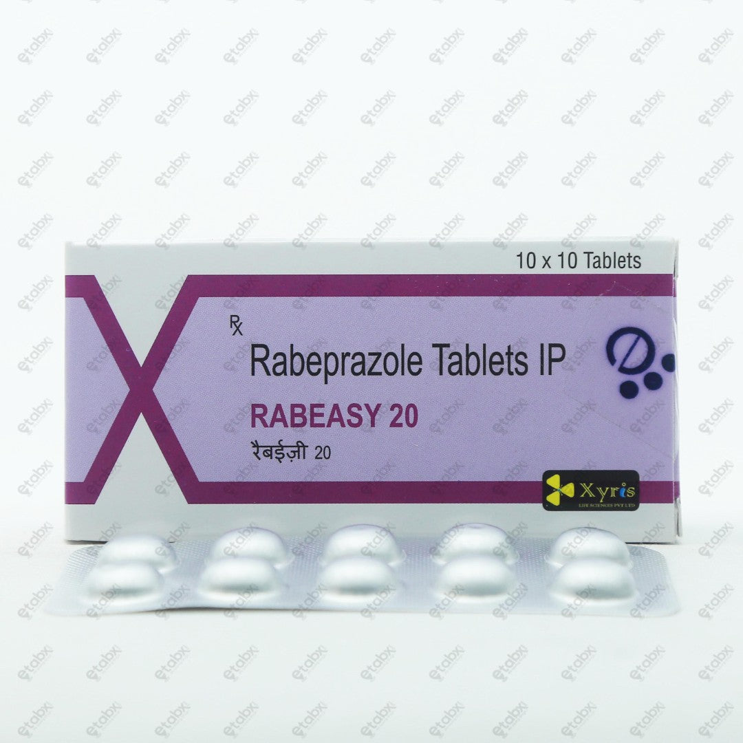Rabeasy 20 Tablet 10's