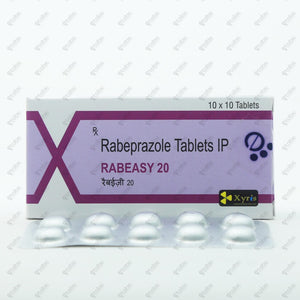 Rabeasy 20 Tablet 10's