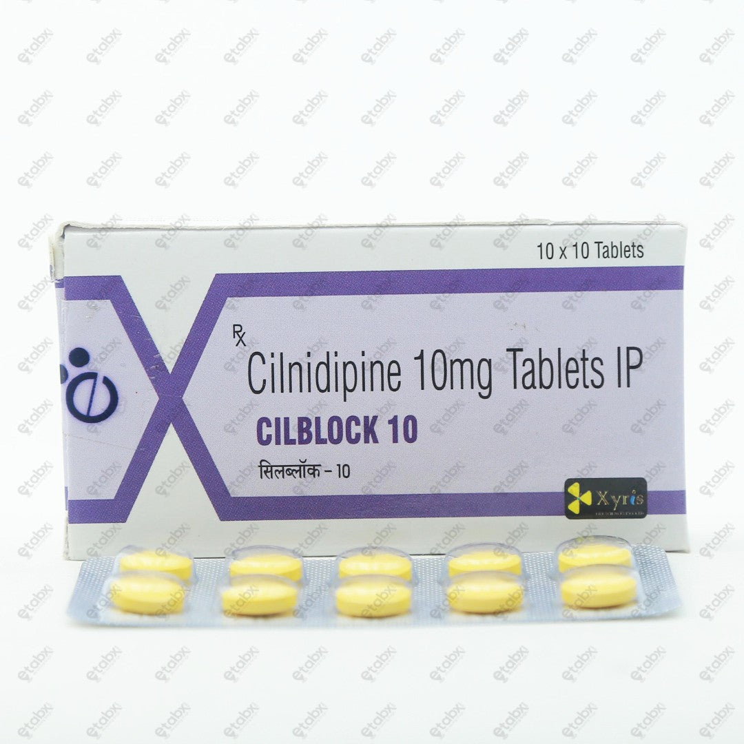 Cilblock 10 Tablet 10's