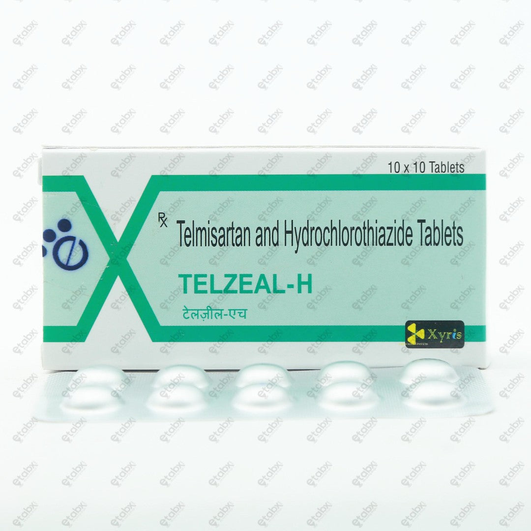 Telzeal H Tablet 10's