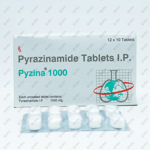 Pyzina 1000mg Tablet 10's