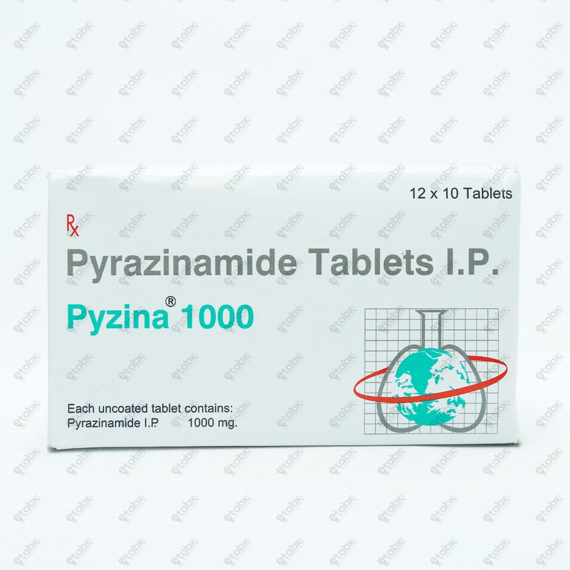 Pyzina 1000mg Tablet 10's