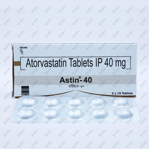 Astin 40mg Tablets 10's