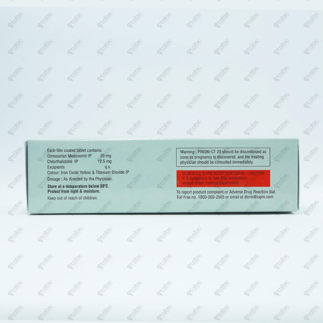Pinom CT 20 Tablet 10's