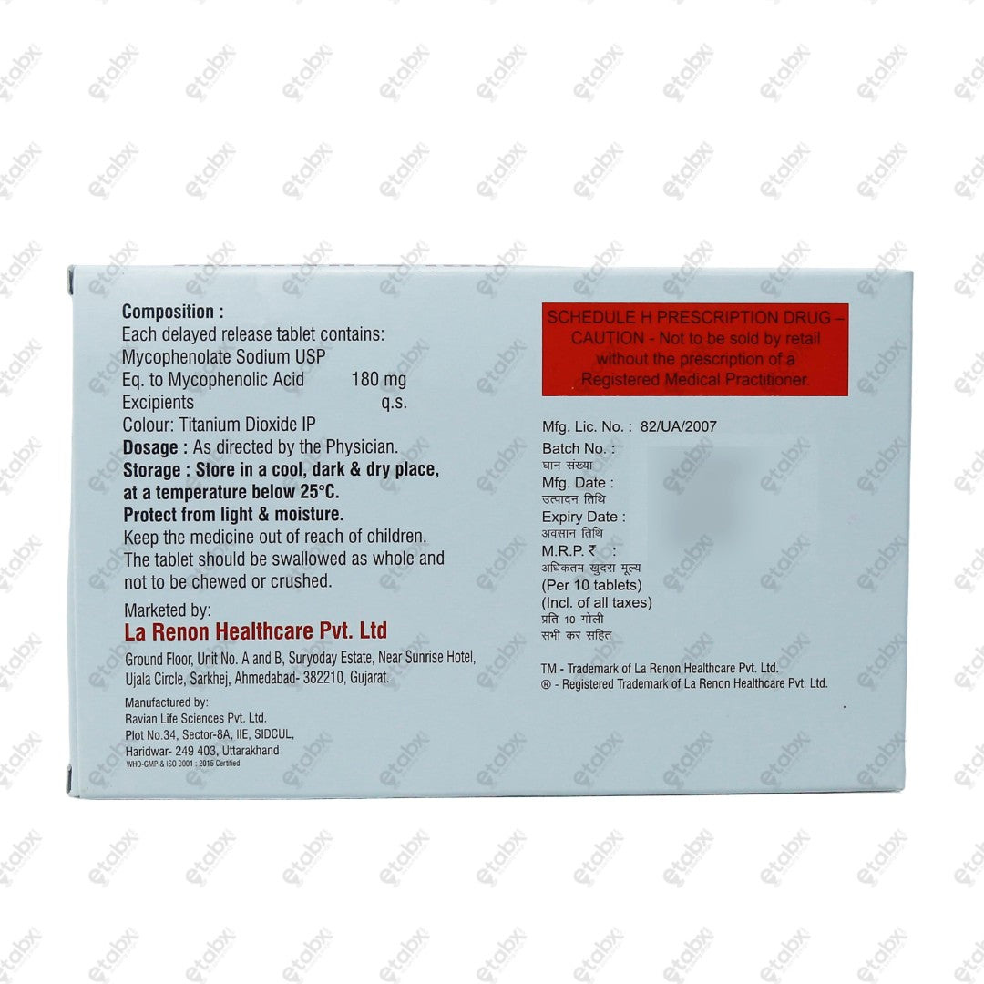 IMMUTIL-S 180 Tablet 10's