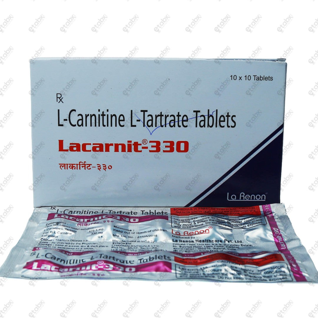 Lacarnit 330 Tablet 10's
