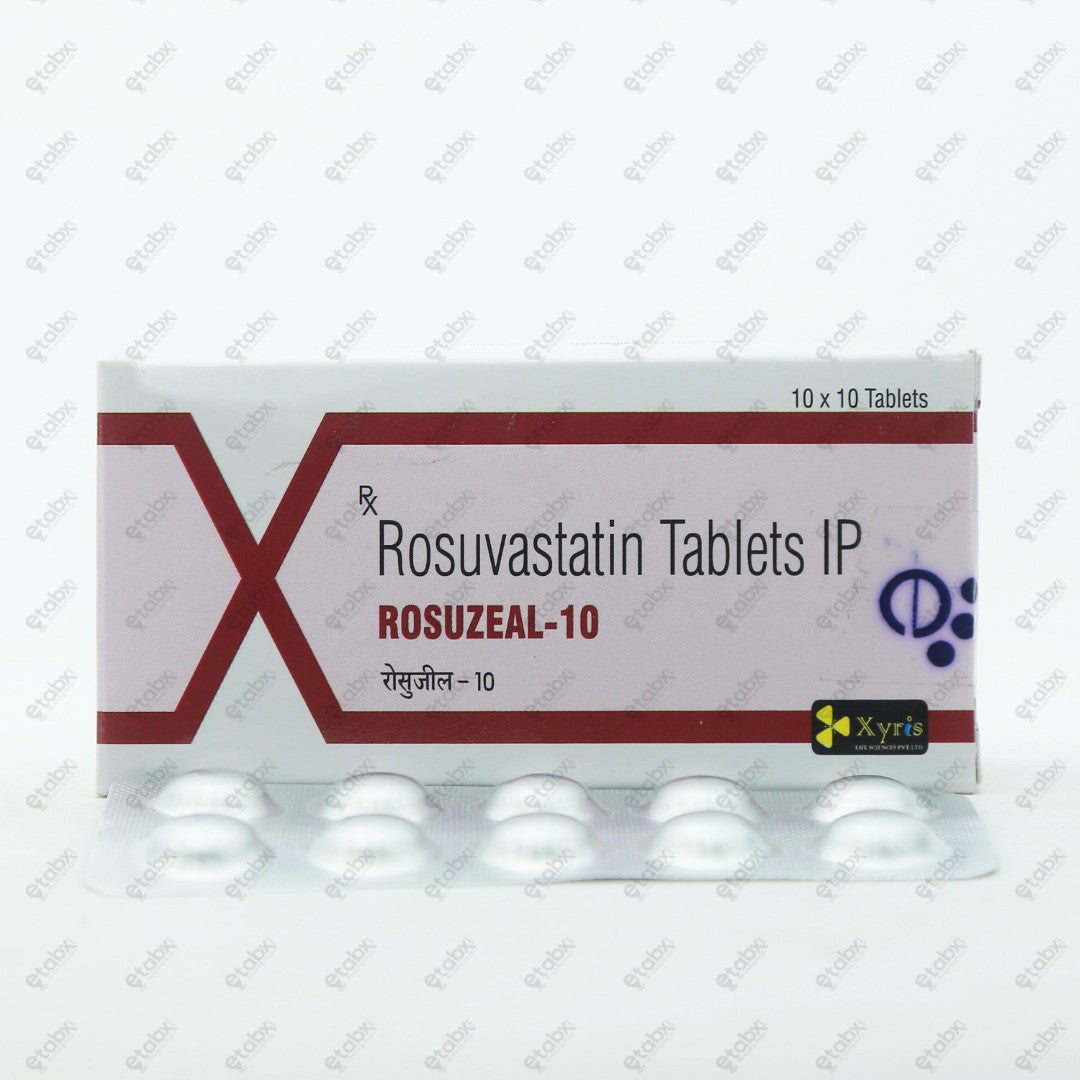 Rosuzeal 10 Tablet 10's