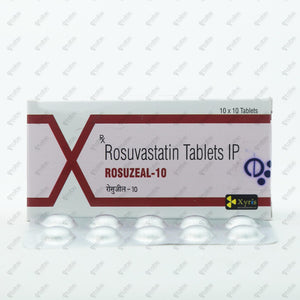 Rosuzeal 10 Tablet 10's
