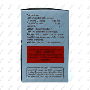 Lacarnit 330 Tablet 10's