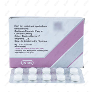 Qutan SR 200mg Tablets 10's