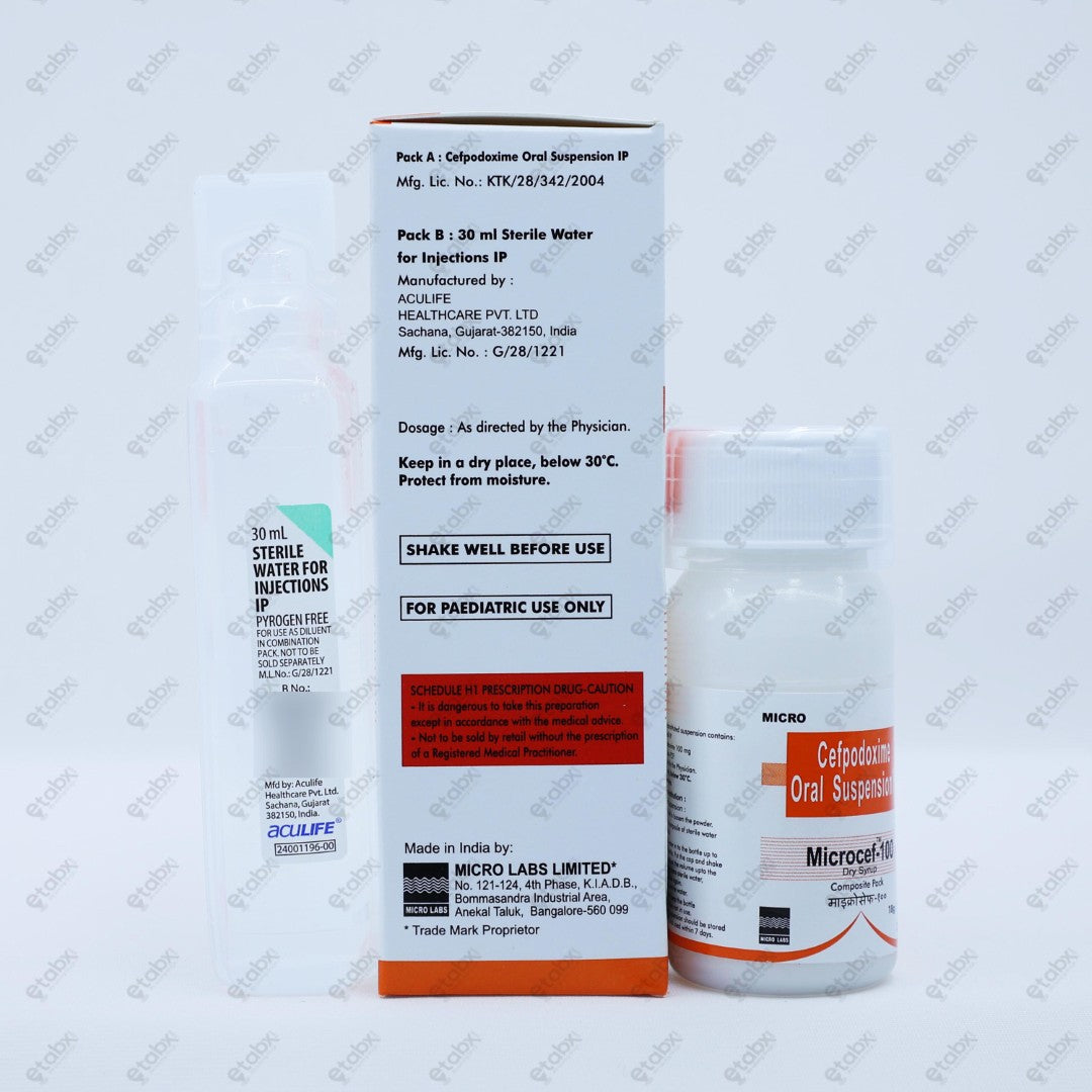 Microcef 100 Suspension 30ml