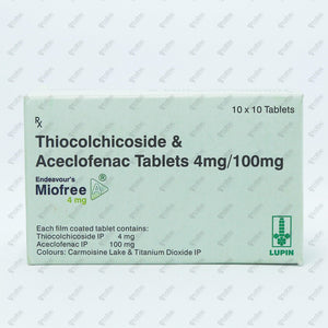 Miofree A 4mg Tablet 10's