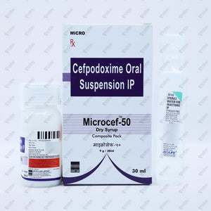 Microcef 50mg Suspension 30ml